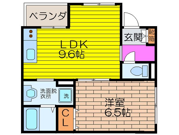 ラ　レコルトの物件間取画像